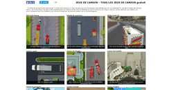 Desktop Screenshot of jeux2camions.com